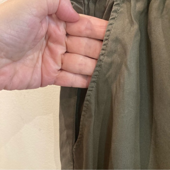 MAGASCHONI Sz L 100% Tencel Elastic Waist & Hem Drawstring Pockets Jogger NEW - Picture 6 of 11